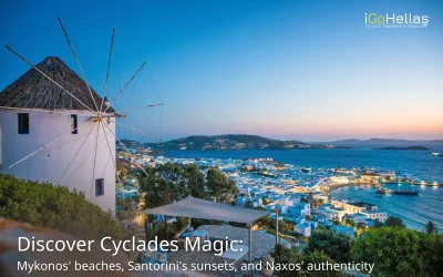 Island Hopping Adventure: Discover the Magic of Mykonos, Santorini, and Naxos